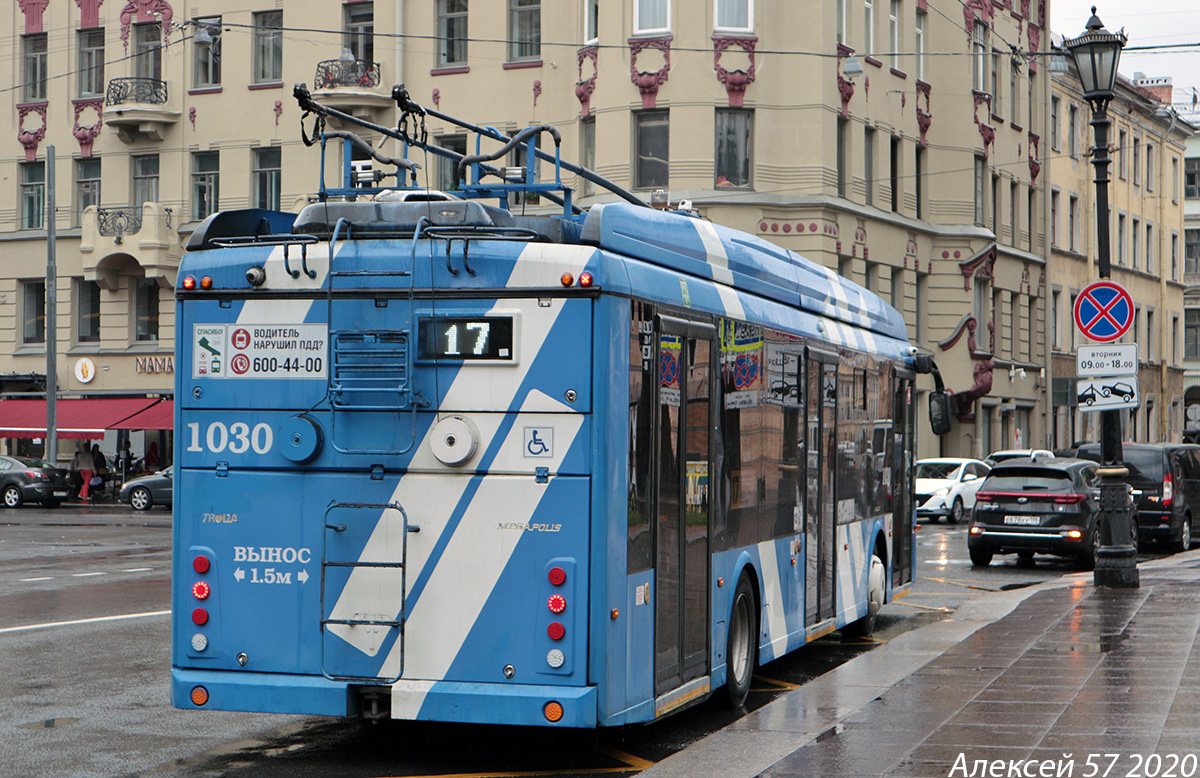 Санкт-Петербург, Тролза-5265.08 «Мегаполис» № 1030