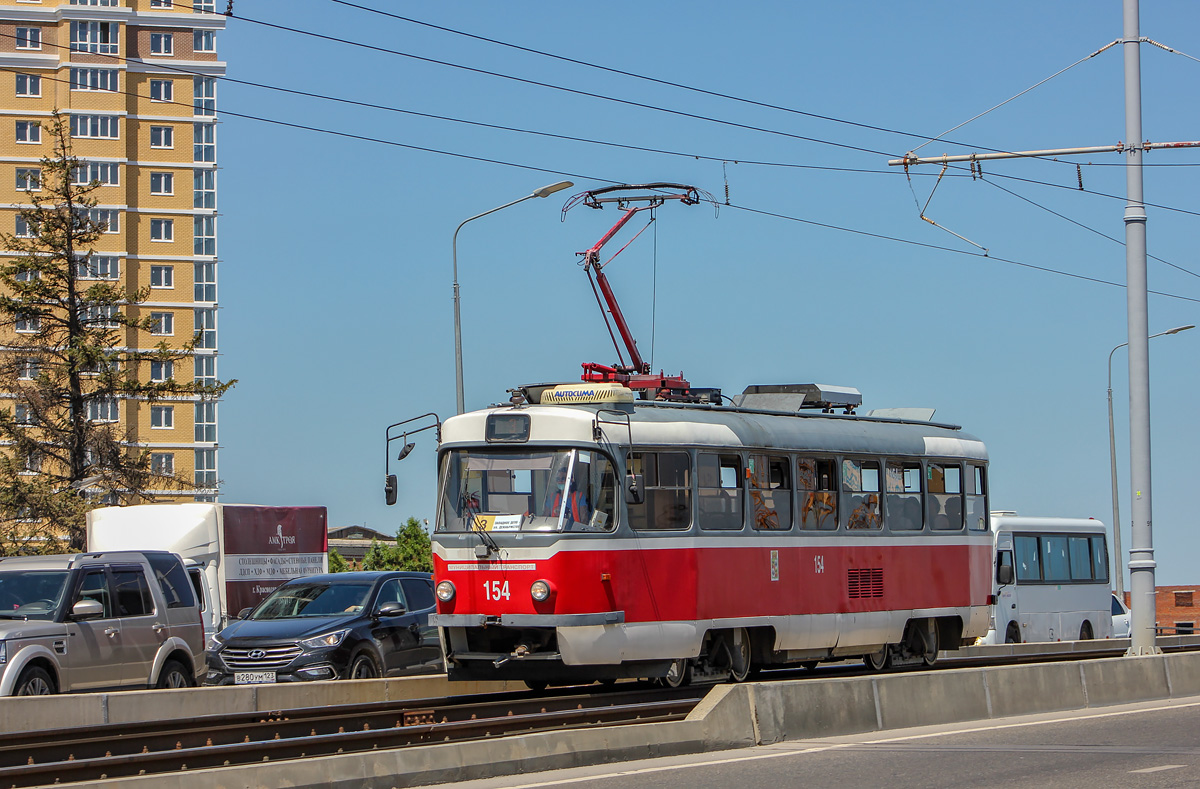 Краснодар, Tatra T3SU КВР МРПС № 154