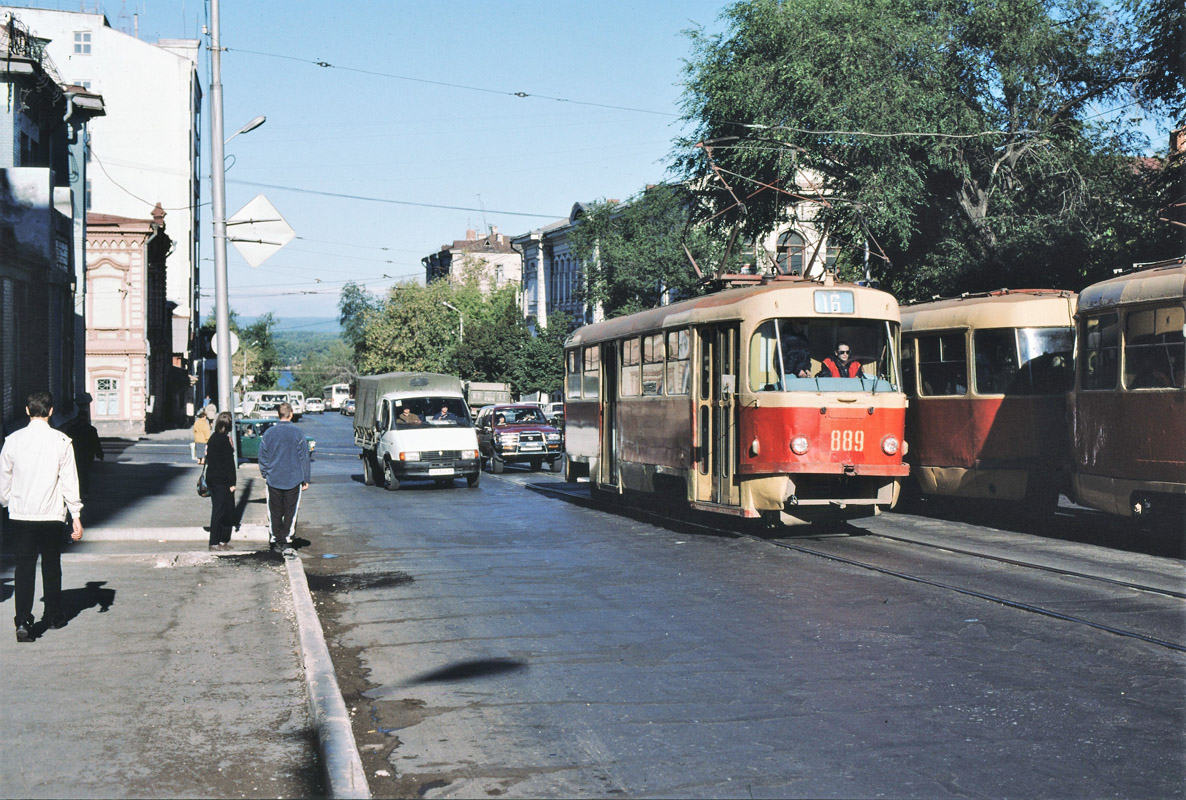 Самара, Tatra T3SU № 889; Самара — Исторические фотографии — Трамвай и Троллейбус (1992-2000)
