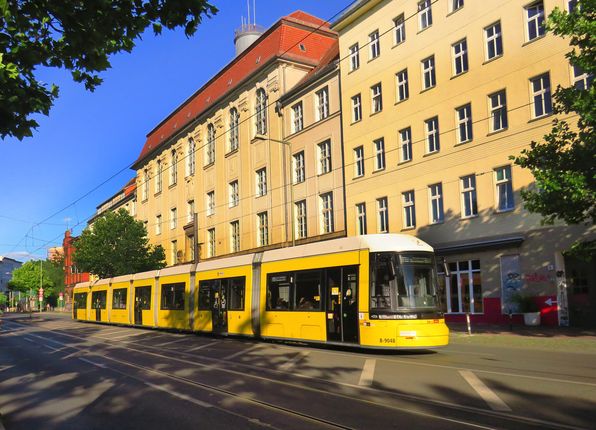 Берлин, Bombardier Flexity Berlin (GT8-08ZR/F8Z) № 9048