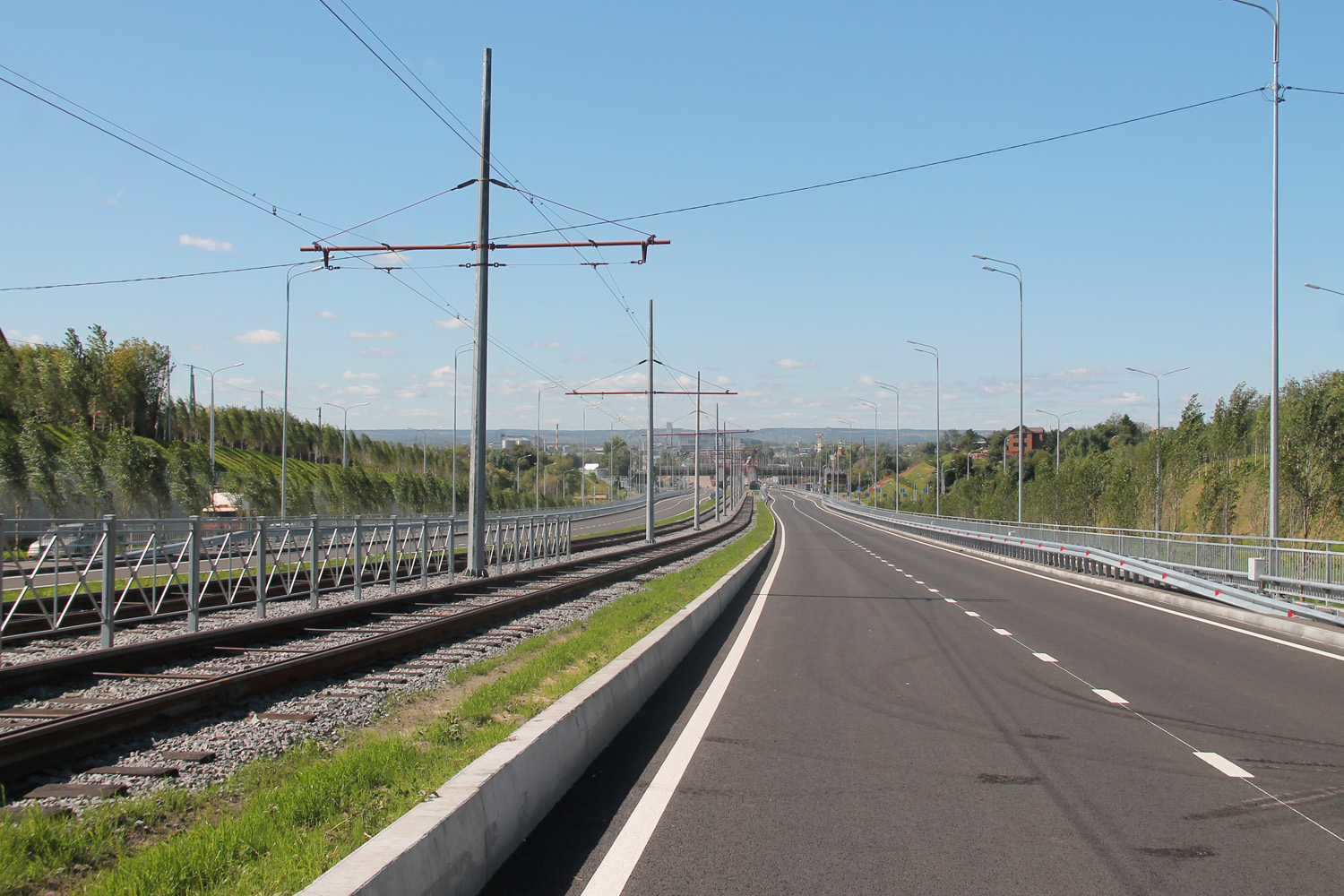 Казань — Большое трамвайное кольцо; Казань — Большое трамвайное кольцо. Участок "Солнечный город — Борисково". 2018-2020