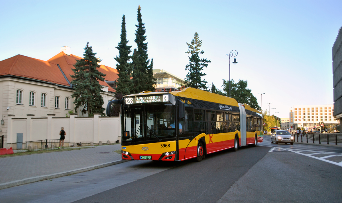 Варшава, Solaris Urbino IV 18 Electric № 5968