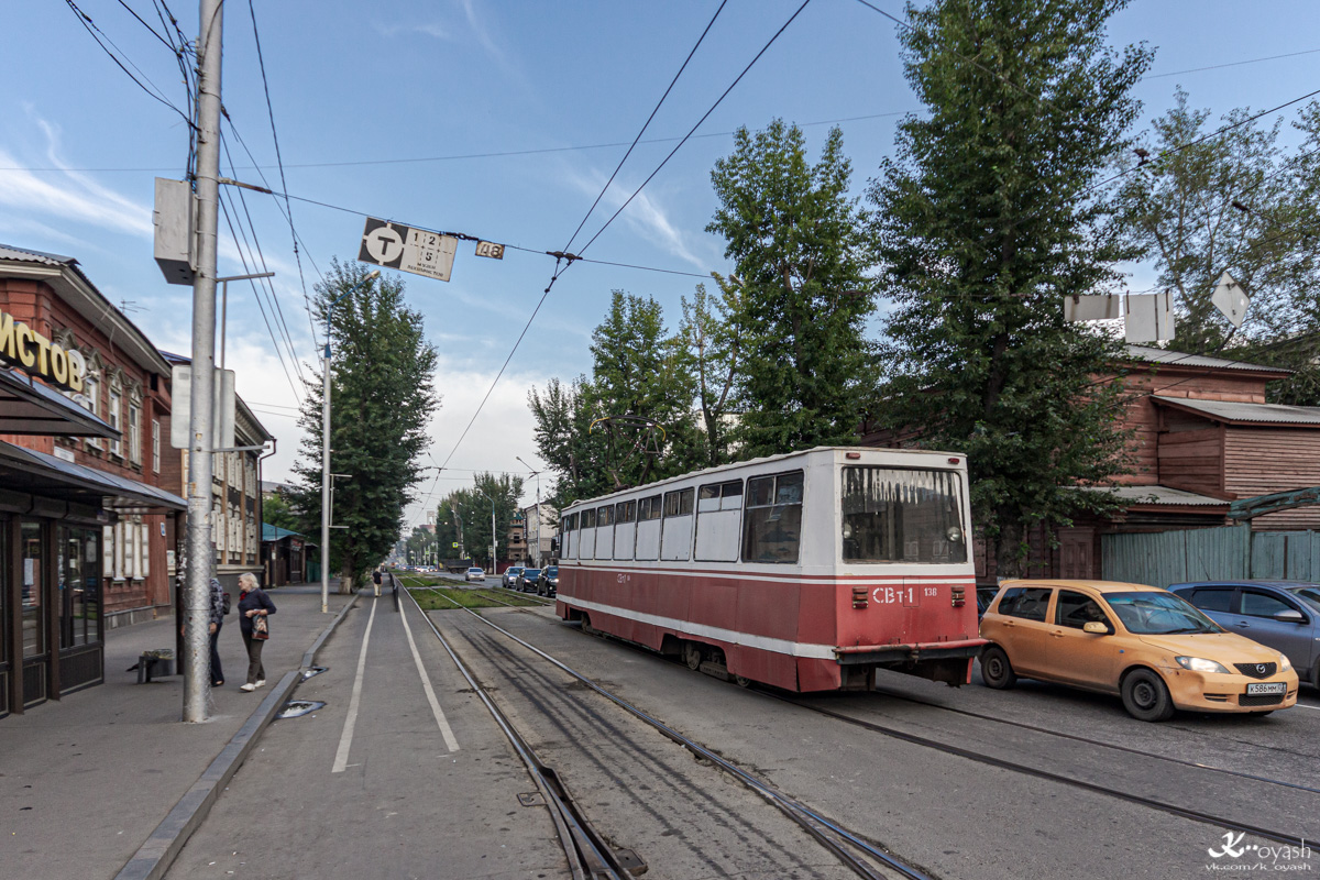 Irkutsk, 71-605 (KTM-5M3) č. СВт-1 (138)