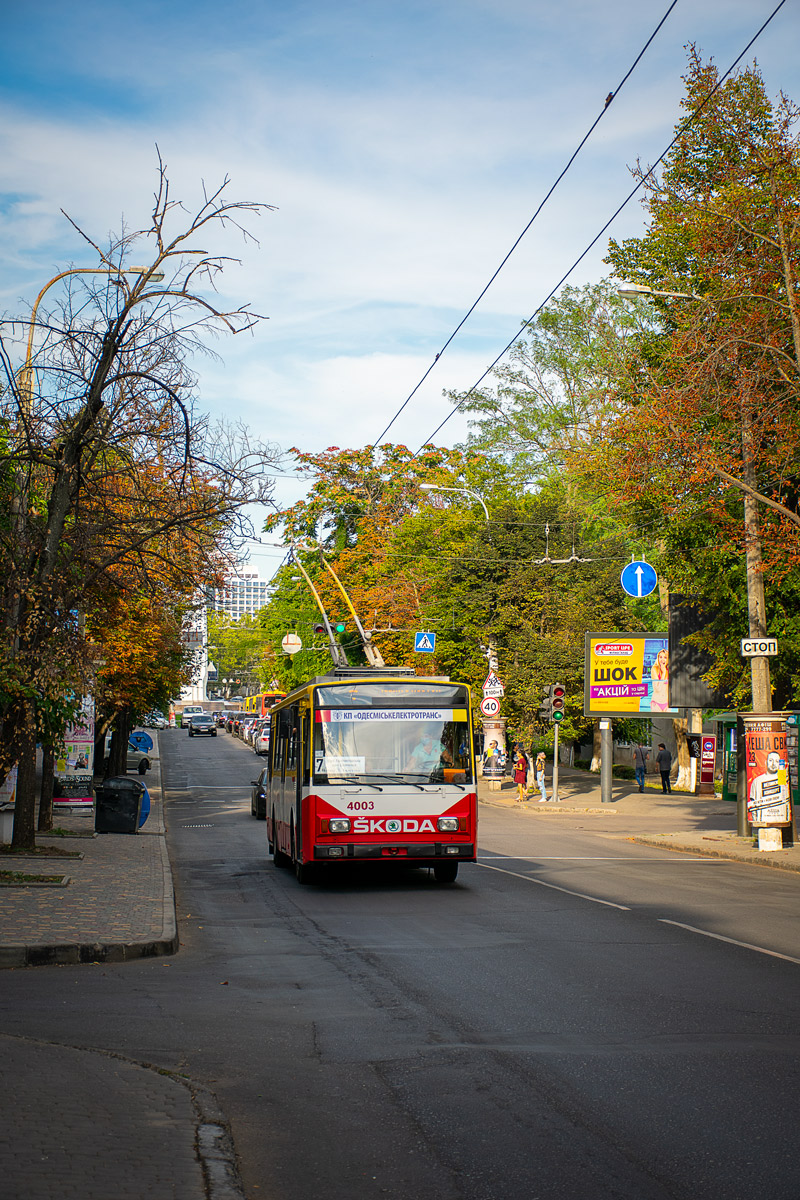 Одесса, Škoda 14Tr17/6M № 4003