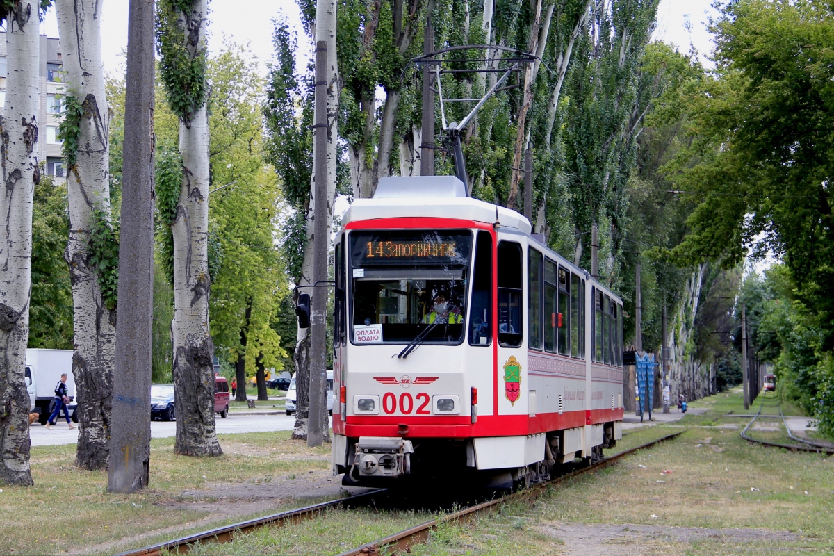 Zaporižia, Tatra KT4DtM nr. 002