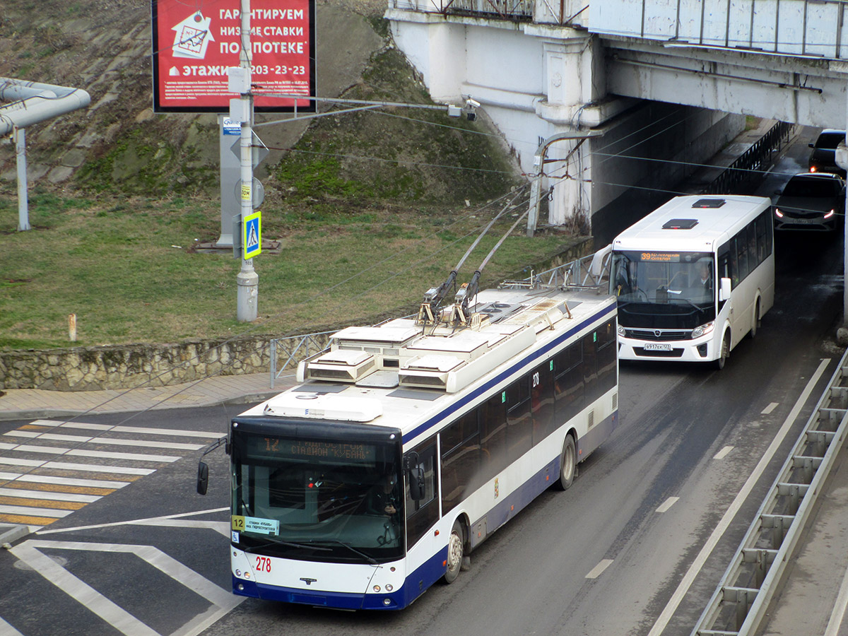 Краснодар, СВАРЗ-МАЗ-6275 № 278