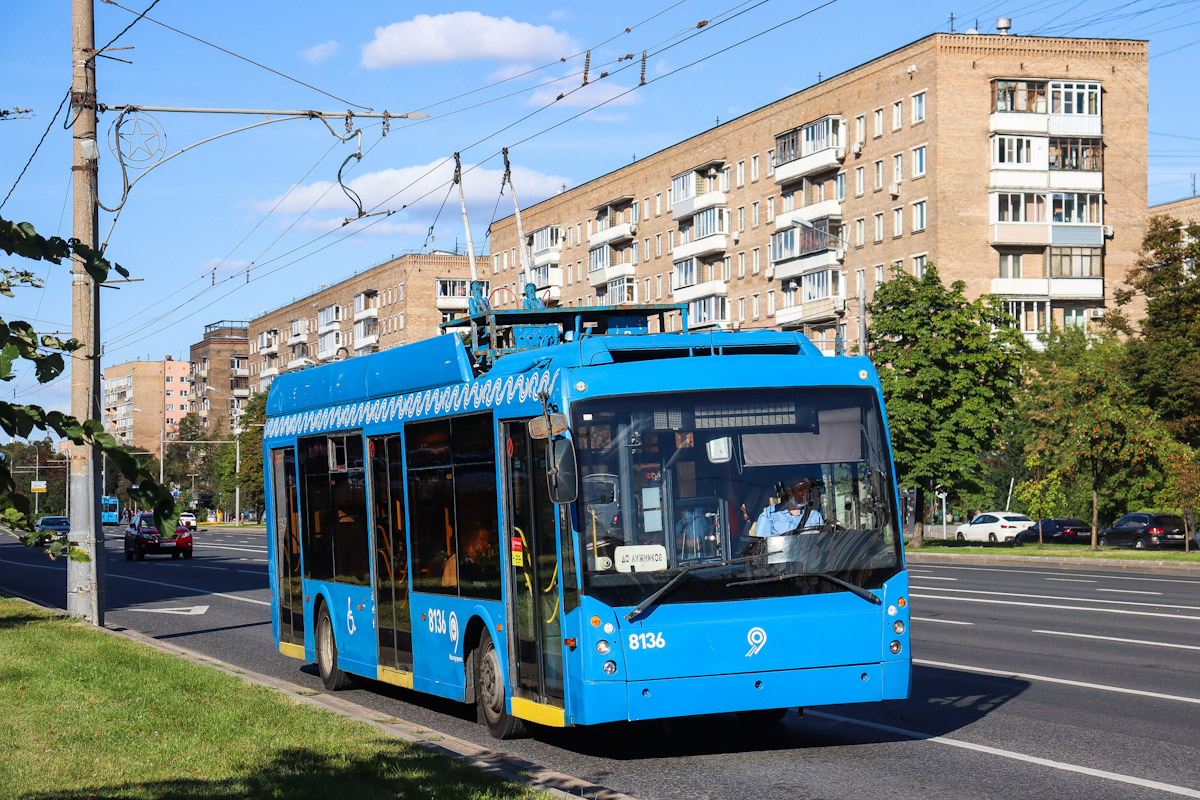 Москва, Тролза-5265.00 «Мегаполис» № 8136