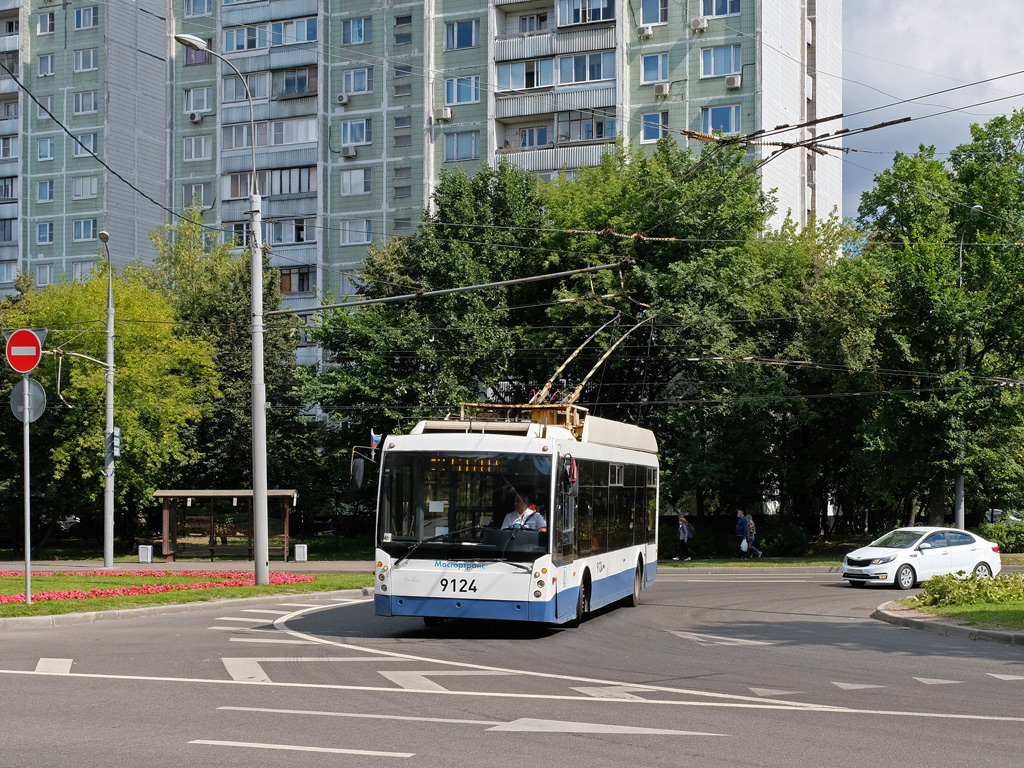 Москва, Тролза-5265.00 «Мегаполис» № 9124