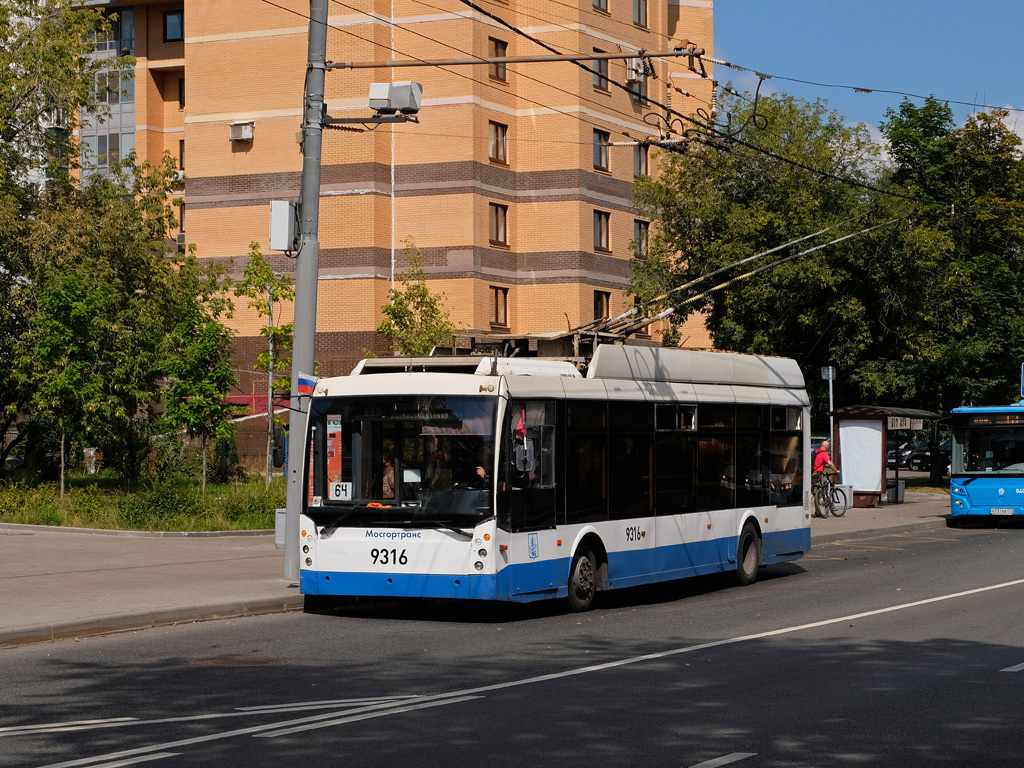 Москва, Тролза-5265.00 «Мегаполис» № 9316