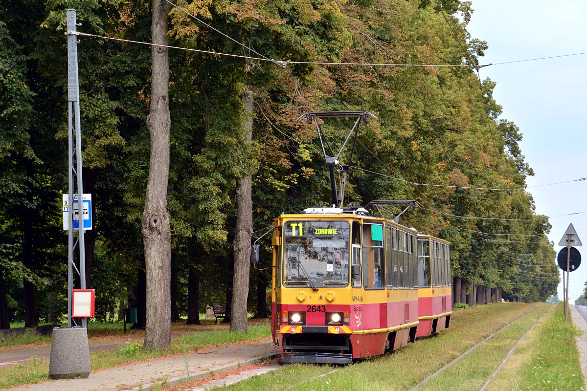 Лодзь, Konstal 805Na № 2643