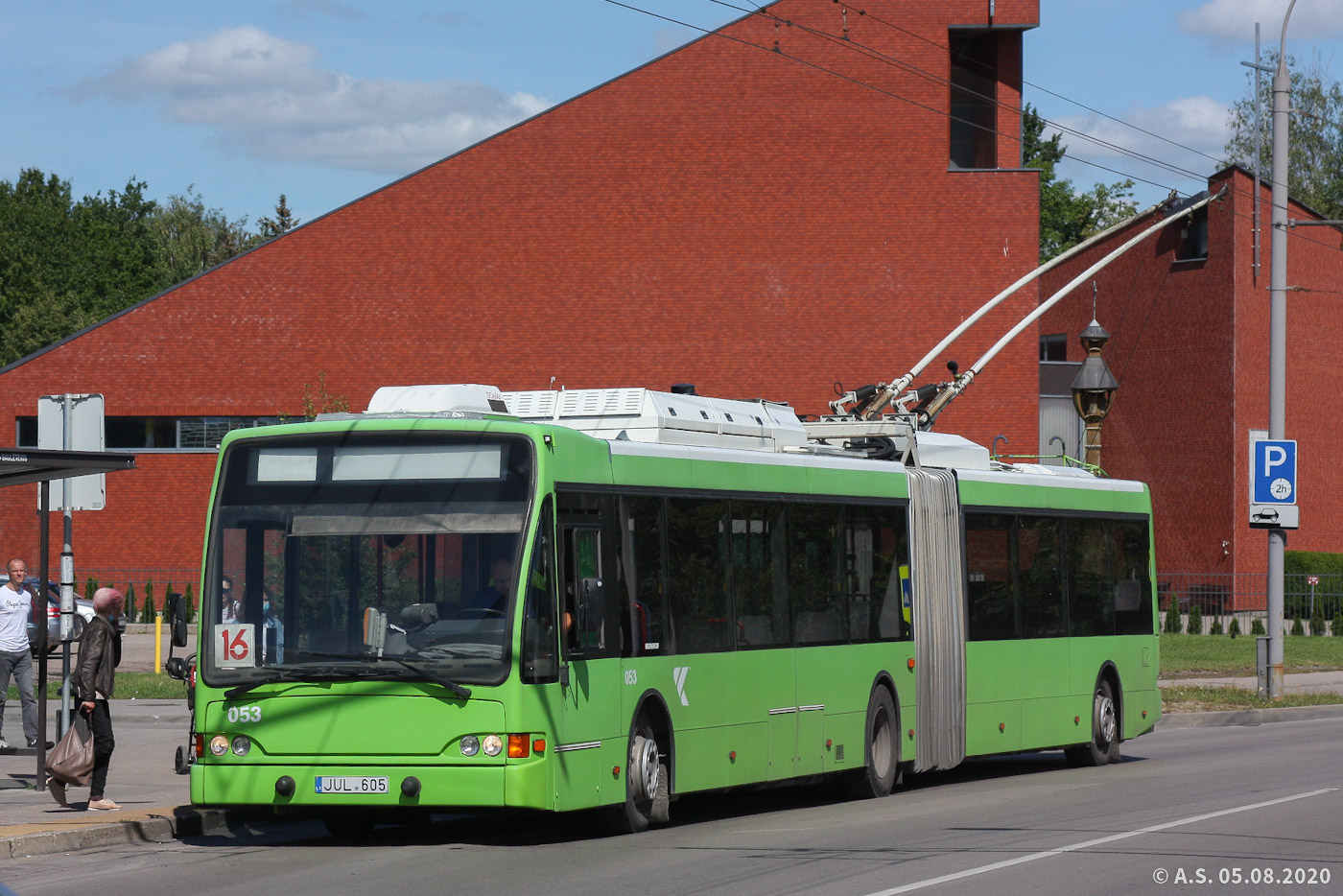 Kaunas, Berkhof Premier AT18 Nr. 053