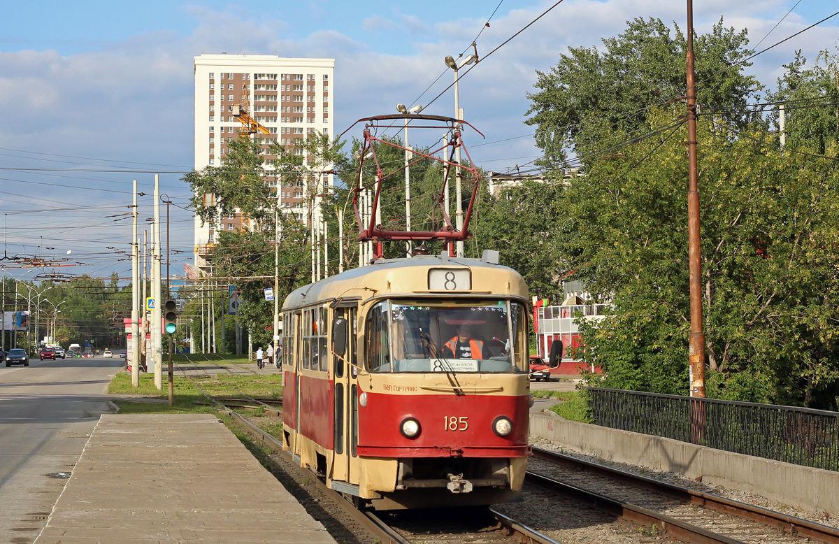 Екатеринбург, Tatra T3SU № 185