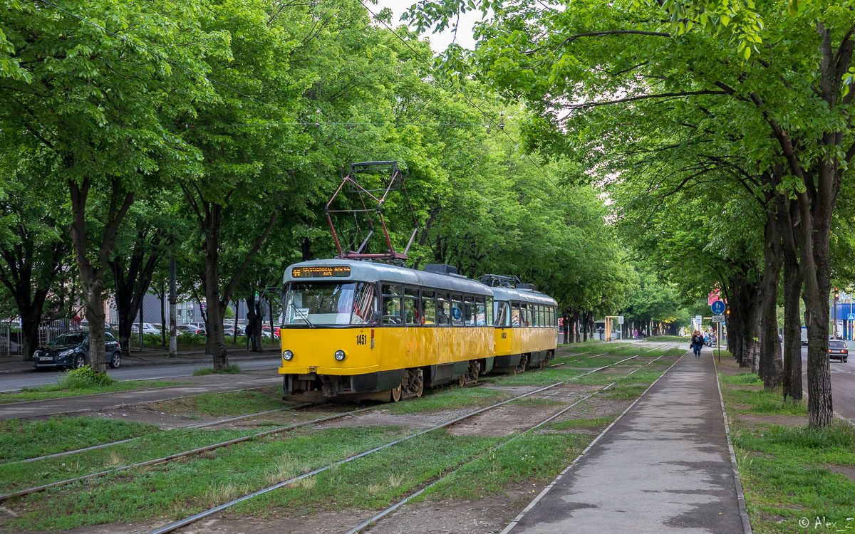 Днепр, Tatra T4D-MT № 1451