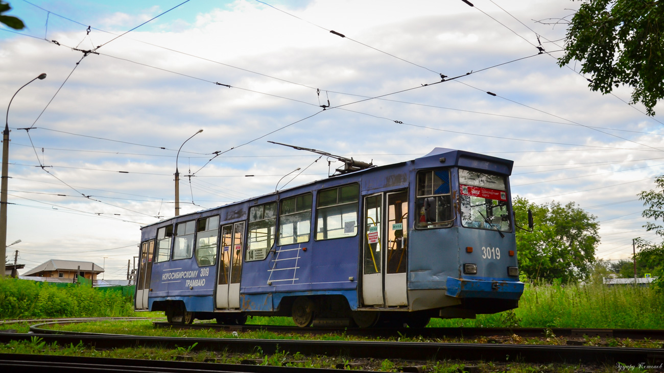 Новосибирск, 71-605 (КТМ-5М3) № 3019