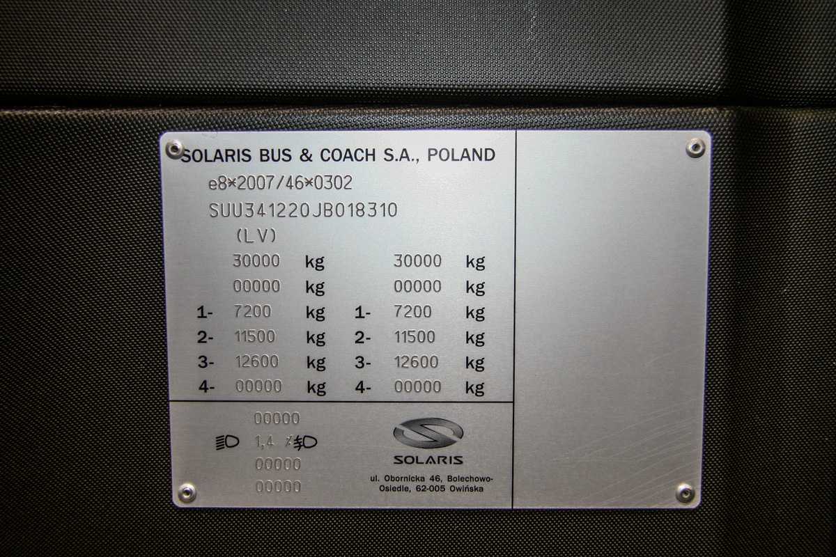 Рига, Solaris Trollino III 18,75 H2 № 22039