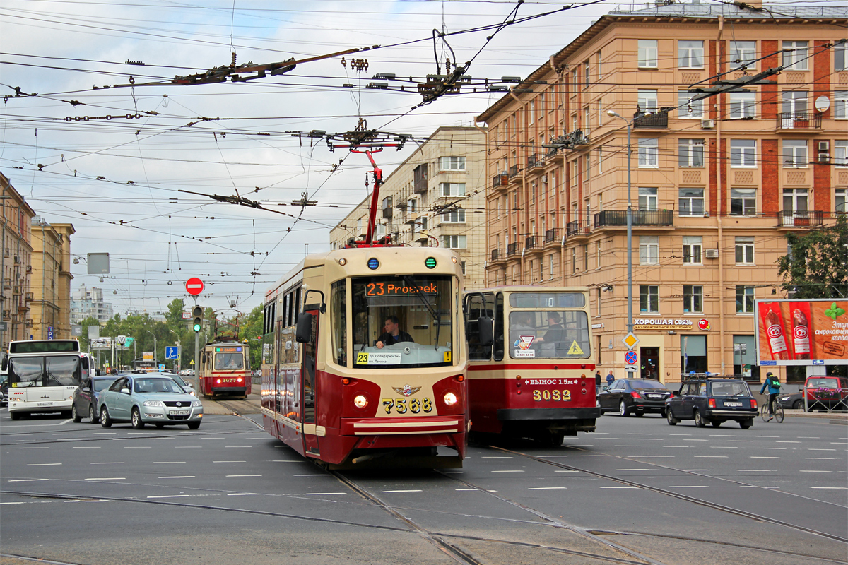 Санкт-Петербург, ЛМ-68М2 (мод. СПб ГЭТ) № 7568