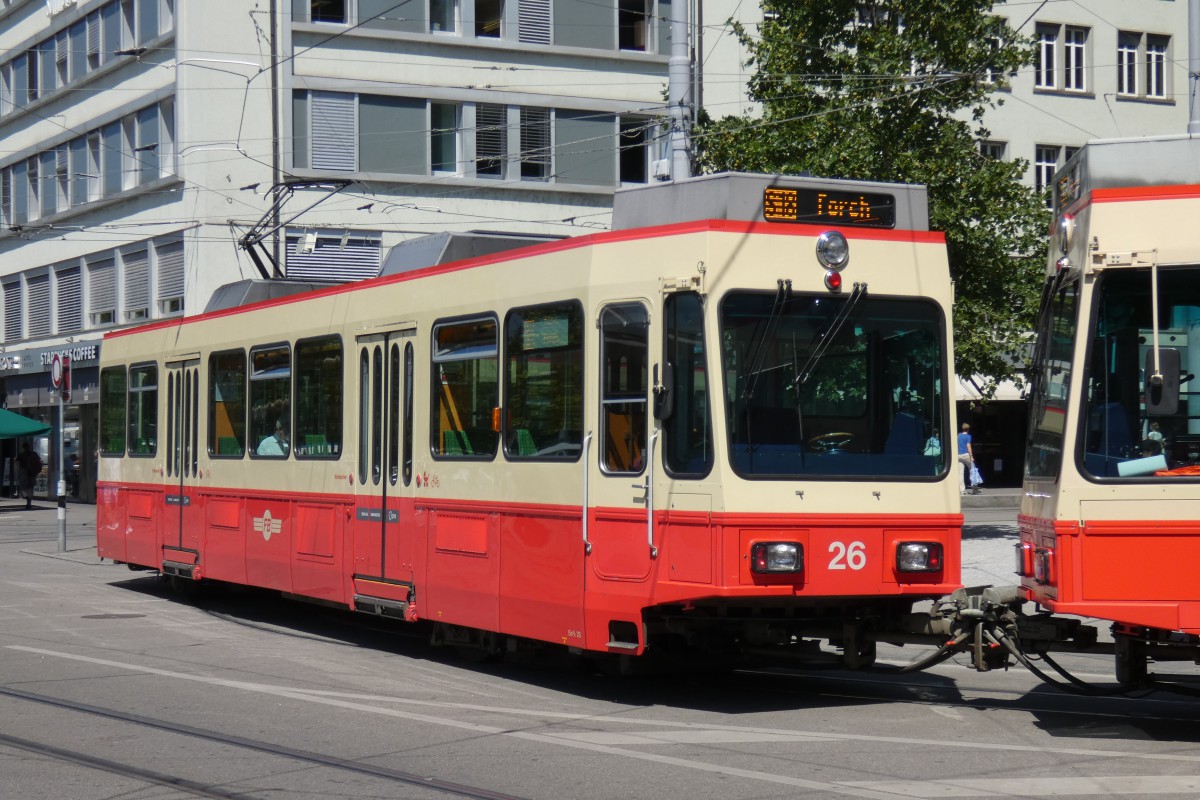 Цюрих, SWS/SWP/MFO Be 8/8 № 25-26