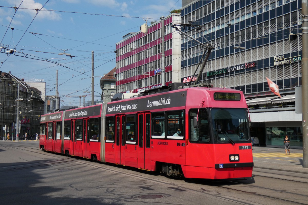 Берн, ACMV/ABB/Duewag Be 4/8 № 731