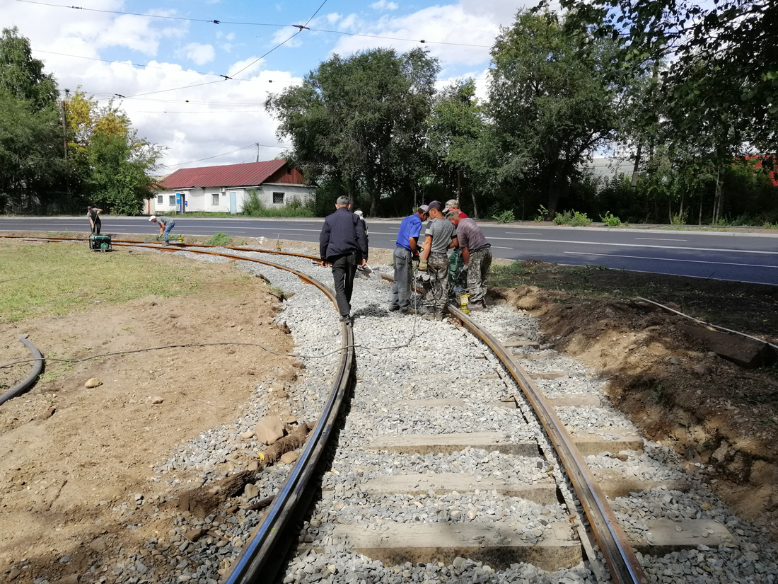 Усть-Каменогорск — Ремонты; Усть-Каменогорск — Трамвайные линии и инфраструктура