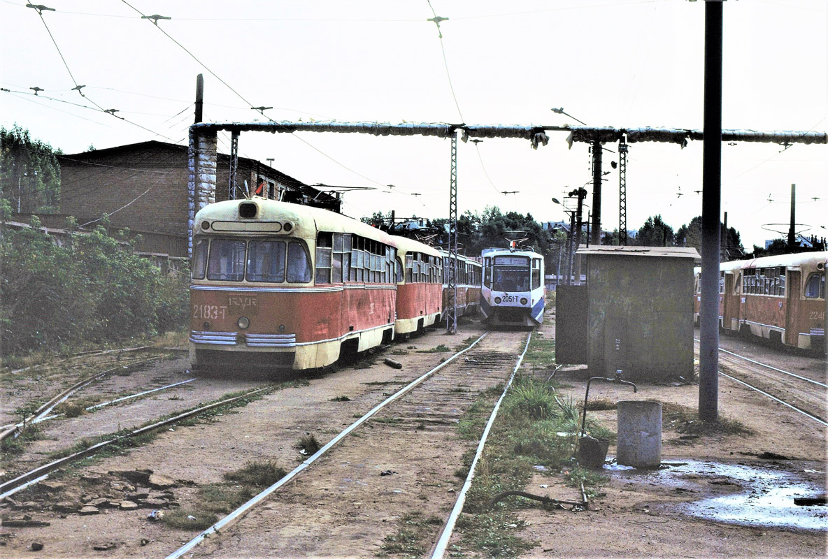 Казань, РВЗ-6М2 № 2183; Казань, 71-608КМ № 2051