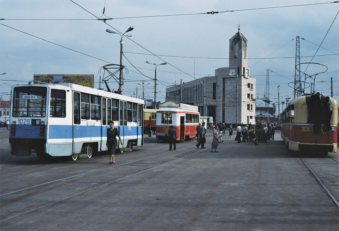 Казань, 71-608КМ № 1026; Казань, РВЗ-6М2 № 3136