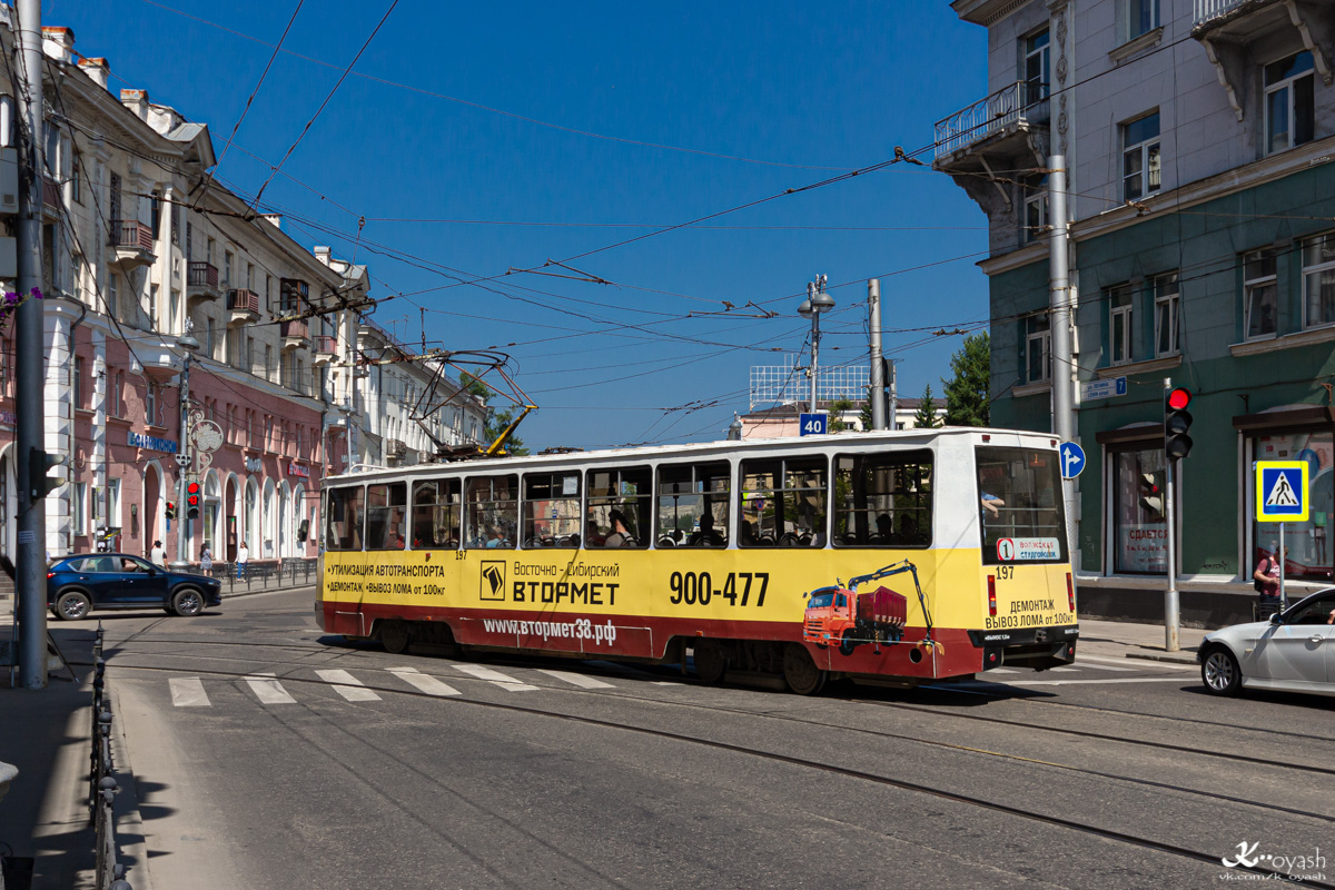 Иркутск, 71-605ТН (КТМ-5М3Р8) № 197