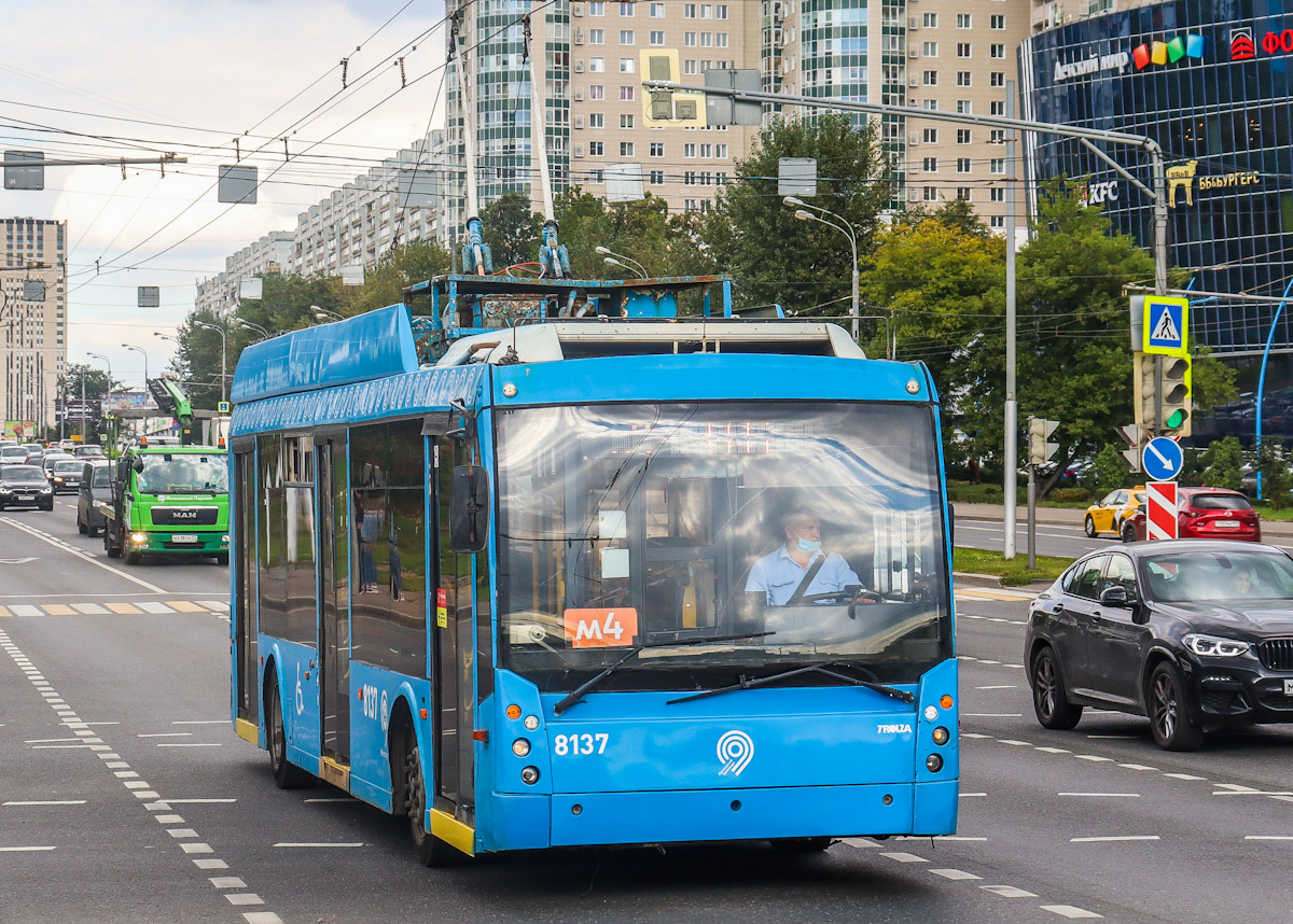 Москва, Тролза-5265.00 «Мегаполис» № 8137