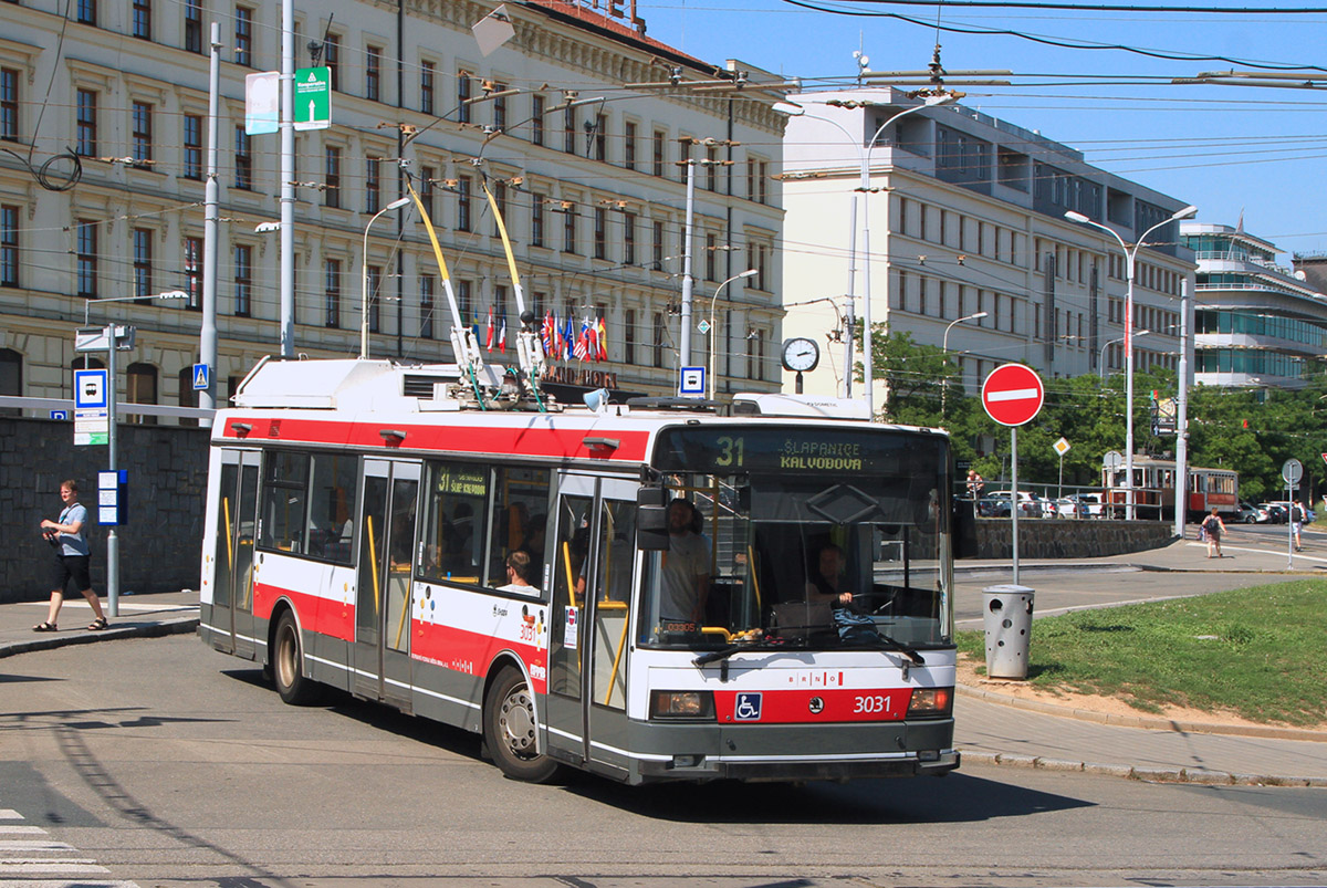 Брно, Škoda 21Tr № 3031