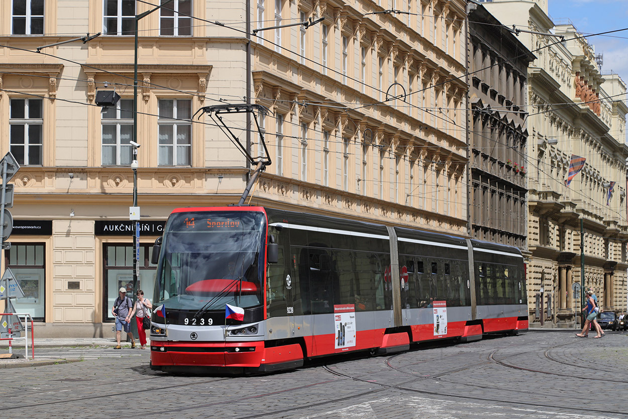 Прага, Škoda 15T3 ForCity Alfa Praha № 9239