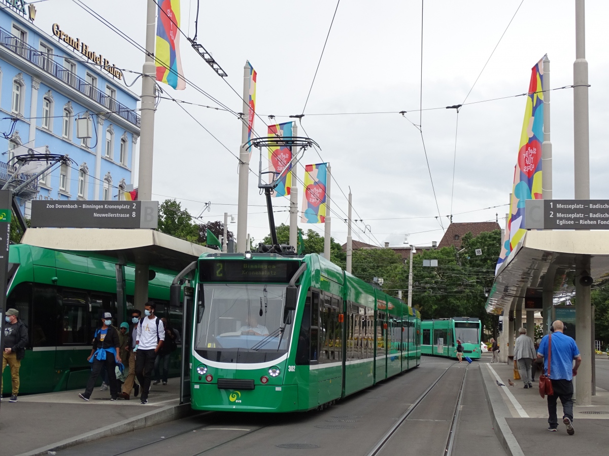 Базель, Siemens Combino № 302