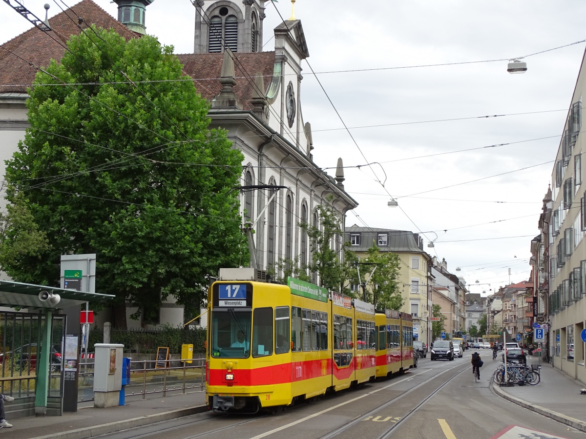 Базель, Schindler/Siemens Be 4/8 № 218