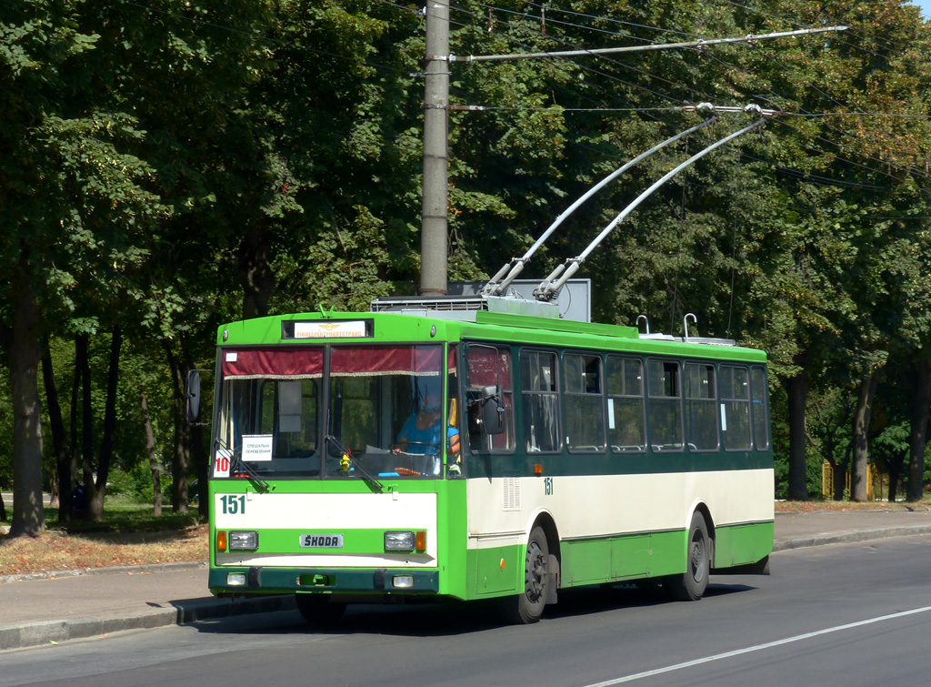 Ровно, Škoda 14Tr08/6 № 151