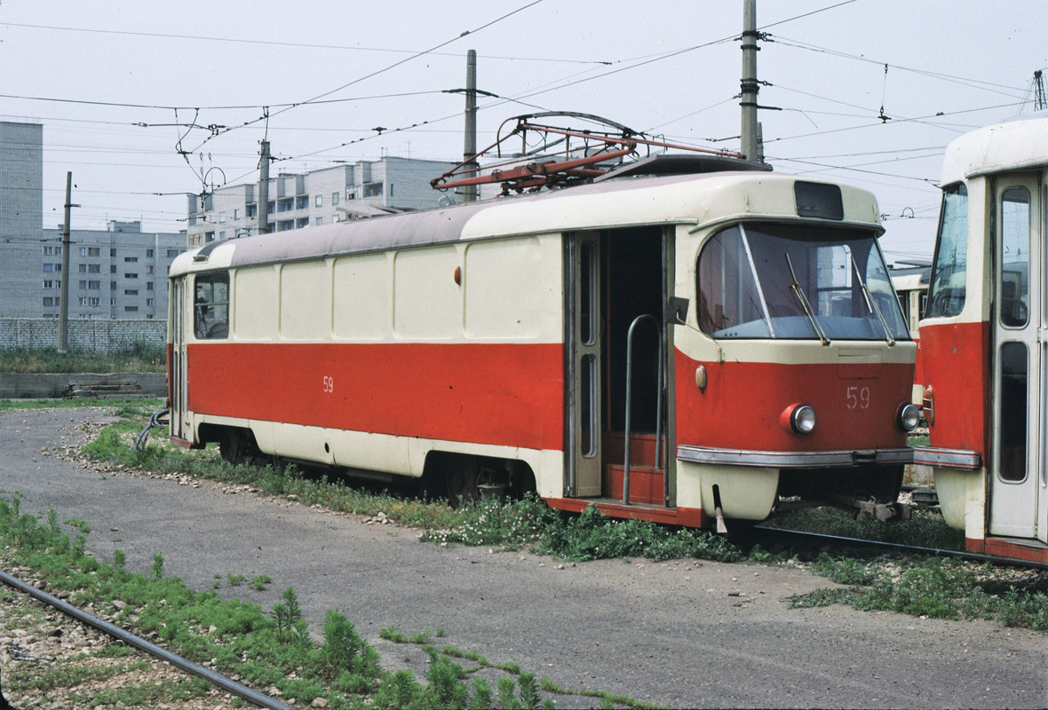 Волгоград, Tatra T3SU (двухдверная) № 59