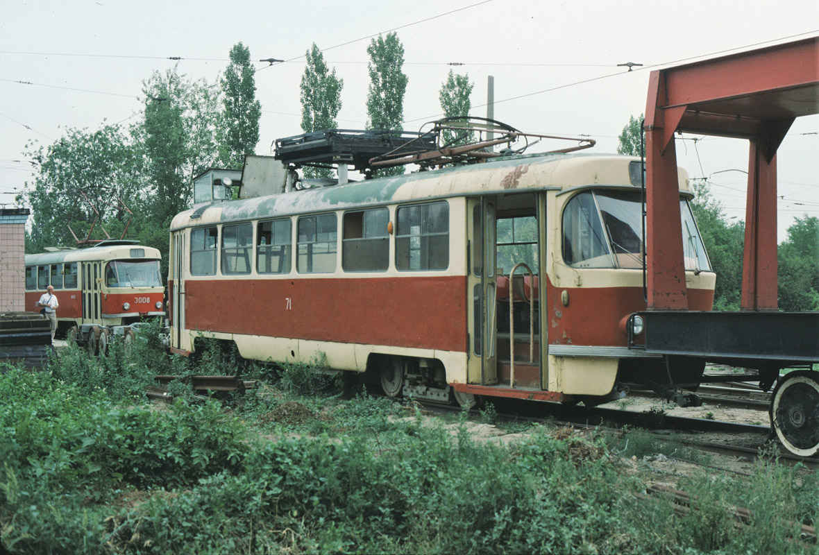 Волгоград, Tatra T3SU (двухдверная) № 71