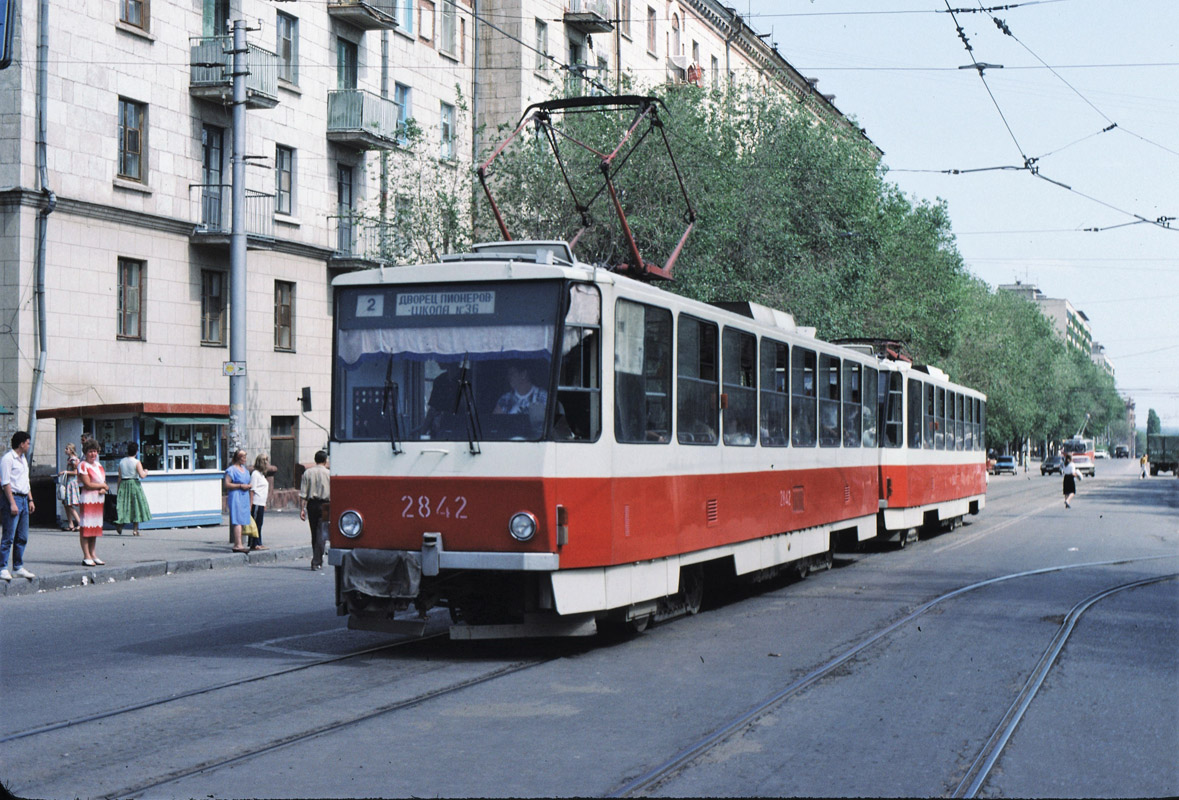 Волгоград, Tatra T6B5SU № 2842