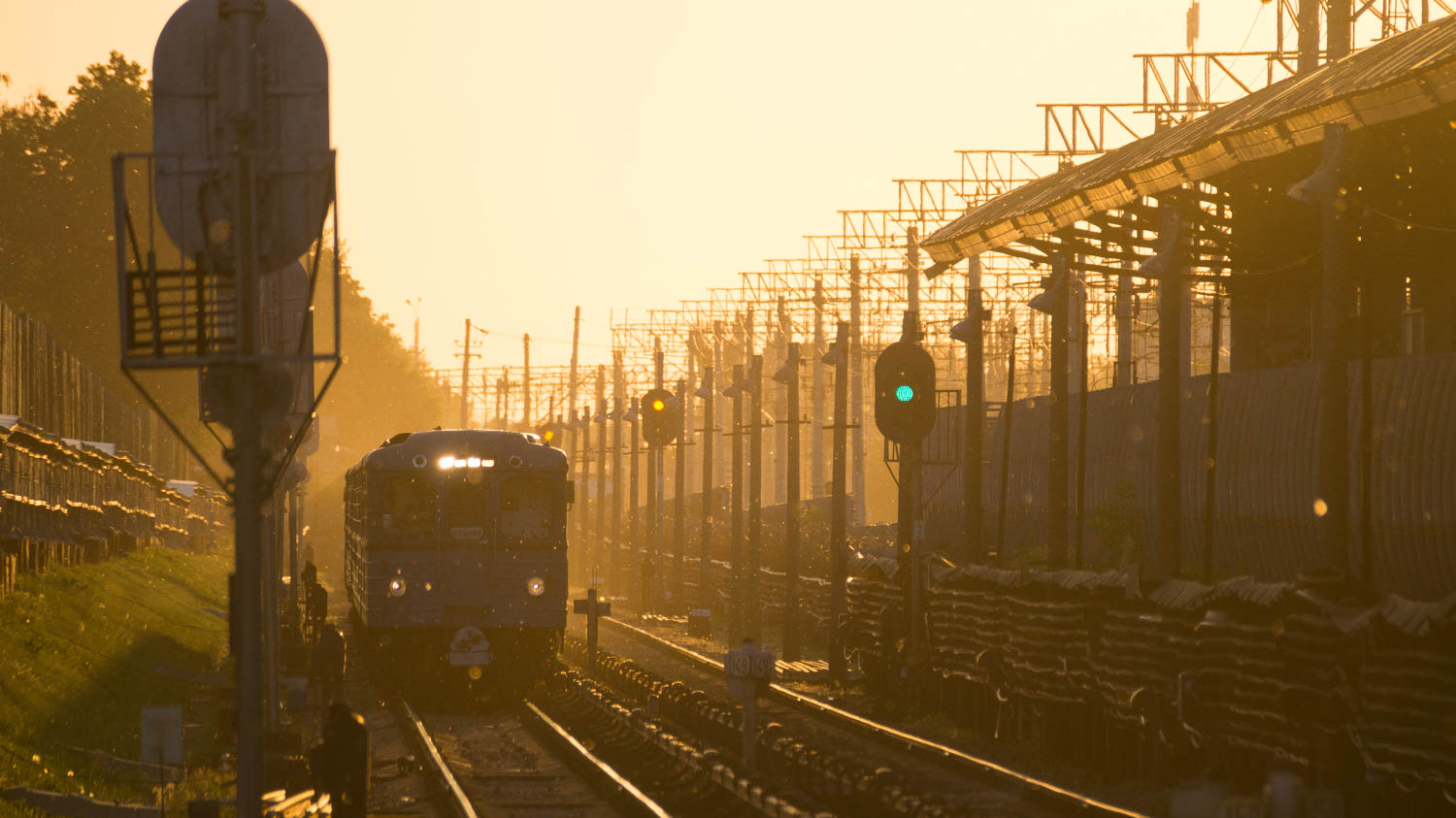 Москва — Метрополитен — [7] Таганско-Краснопресненская линия; Москва — Метрополитен — Подвижной состав — Еж3/Ем-508Т