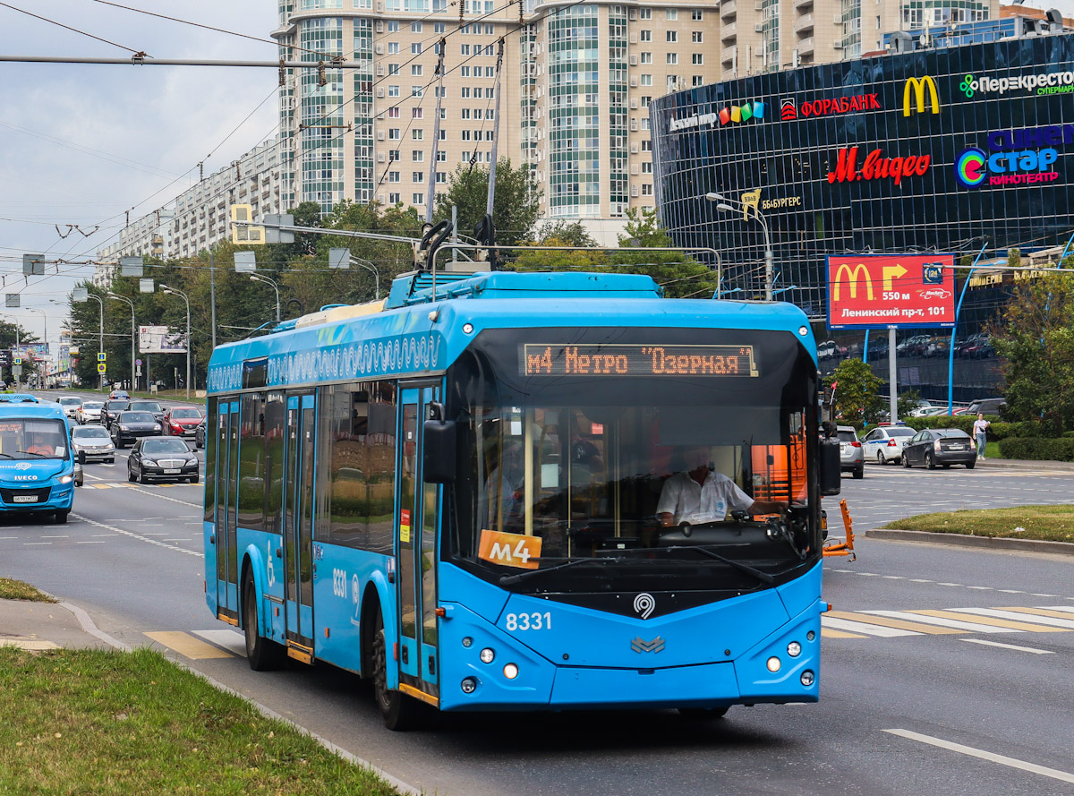 Москва, БКМ 321 № 8331; Москва — Закрытие движения Московского троллейбуса 24 — 25 августа 2020