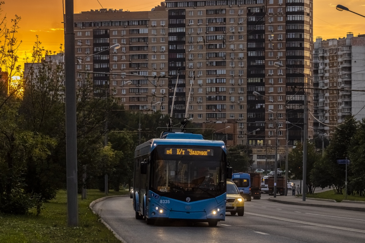 Москва, БКМ 321 № 8335; Москва — Закрытие движения Московского троллейбуса 24 — 25 августа 2020