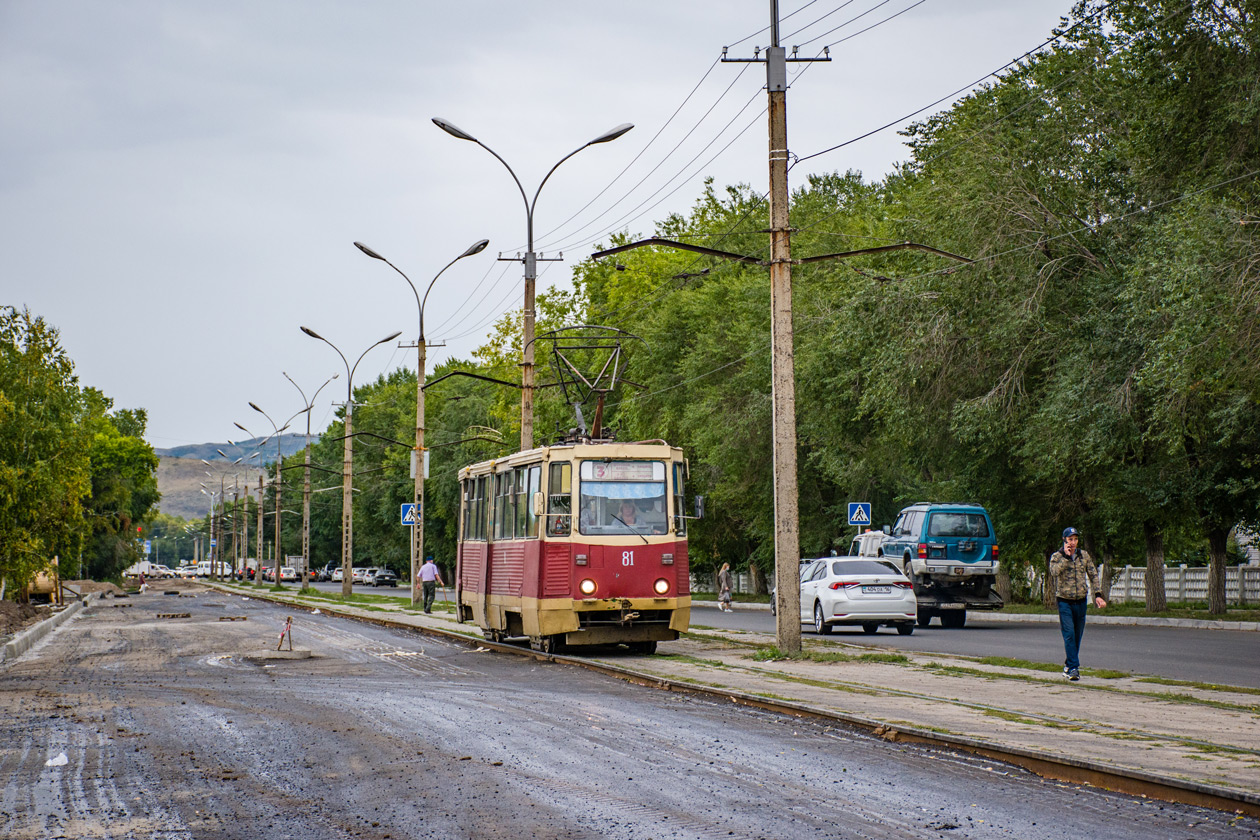 Усть-Каменогорск, 71-605 (КТМ-5М3) № 81