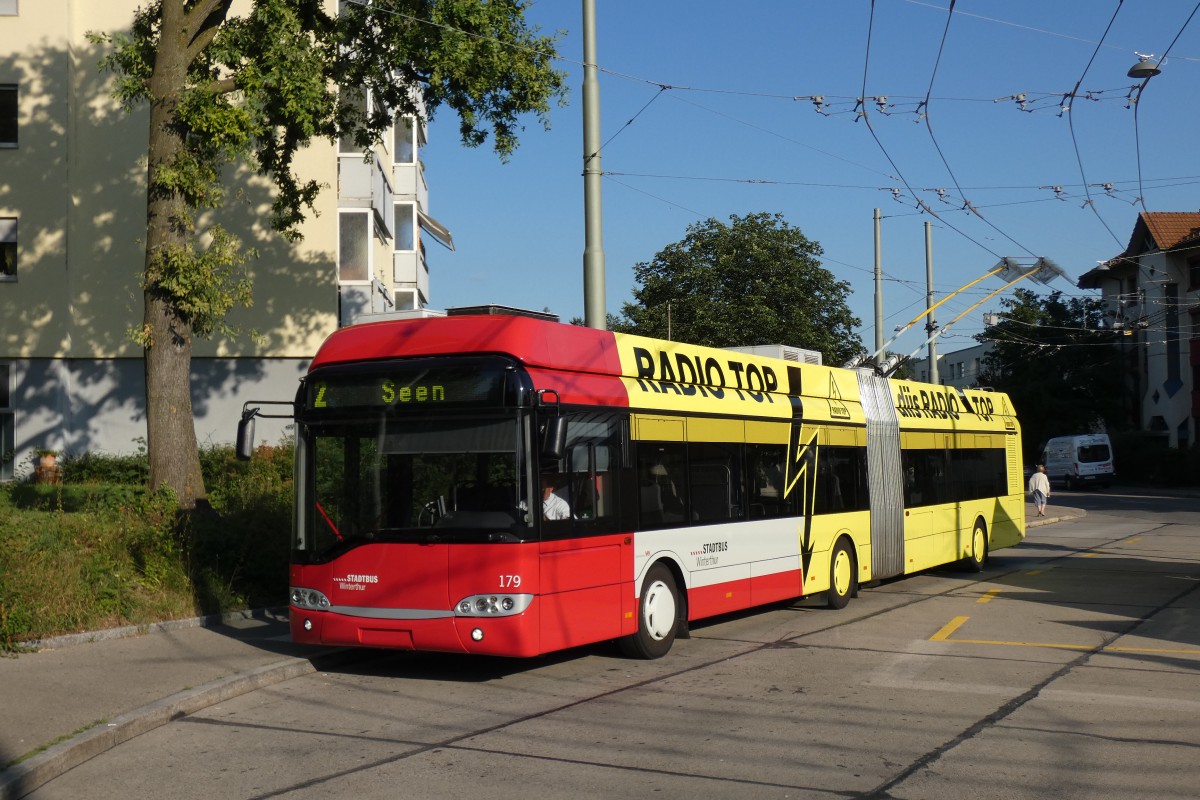 Винтертур, Solaris Trollino II 18 AC № 179