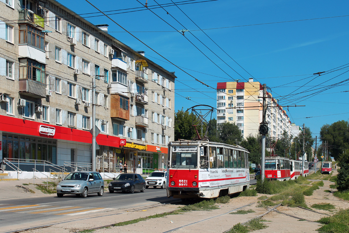 Саратов, 71-605 (КТМ-5М3) № 2251