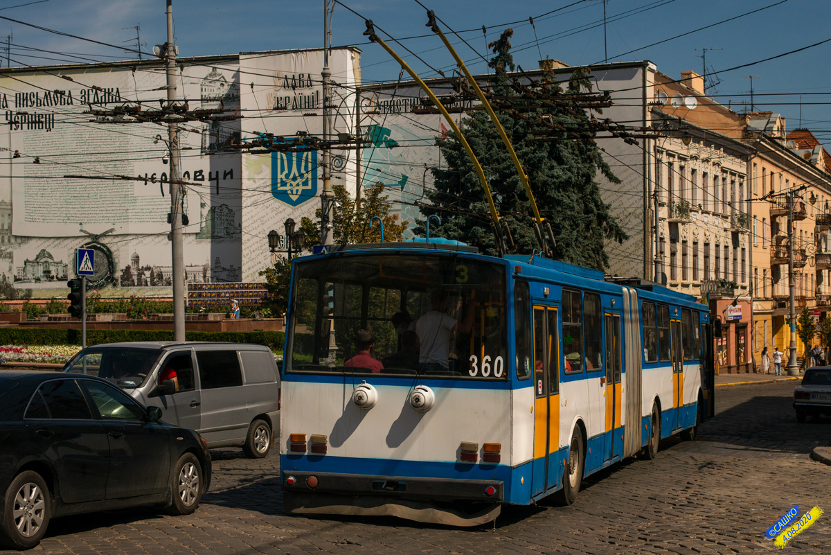 Черновцы, Škoda 15TrM № 360
