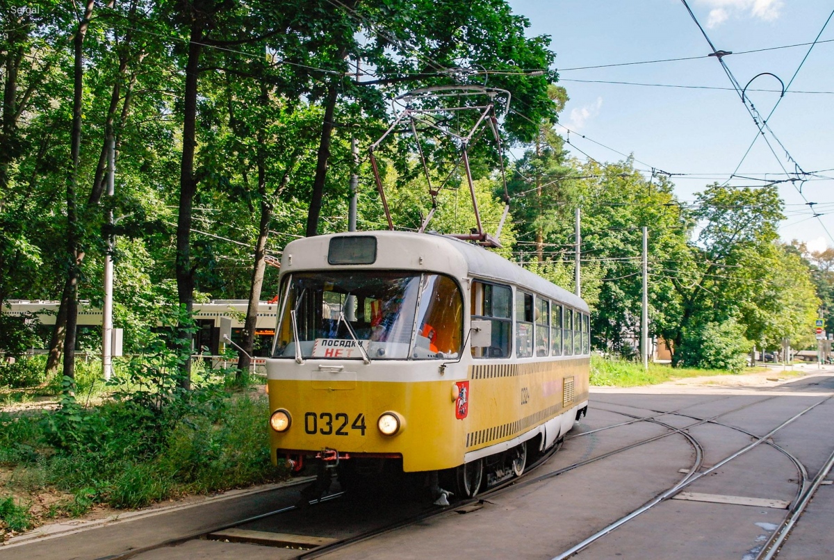 Москва, Tatra T3SU № 0324 Москва, Tatra T3SU № 0324