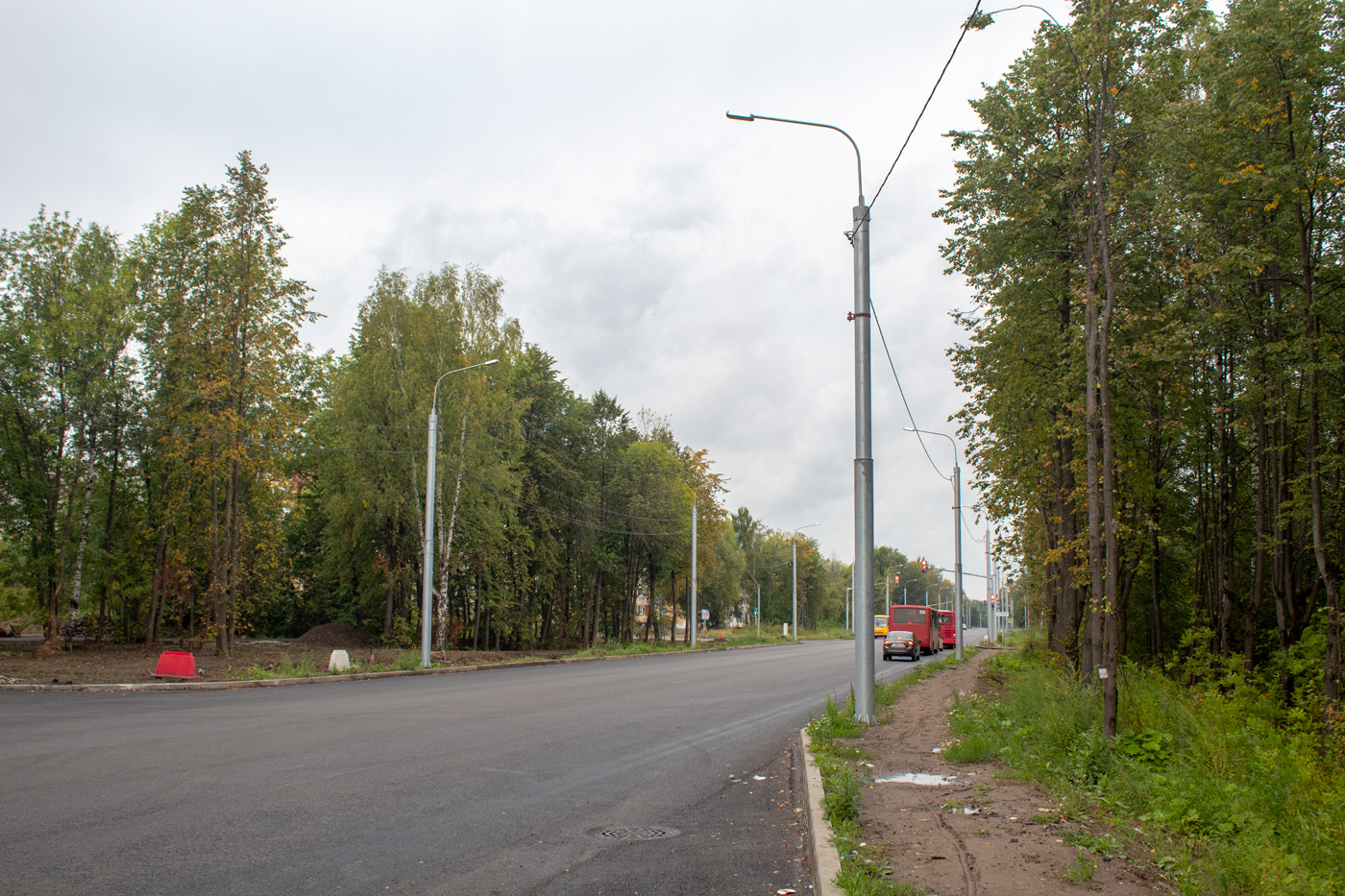 Ярославль — Реконструкция Тутаевского шоссе 2019-2020 гг.; Ярославль — Троллейбусные линии