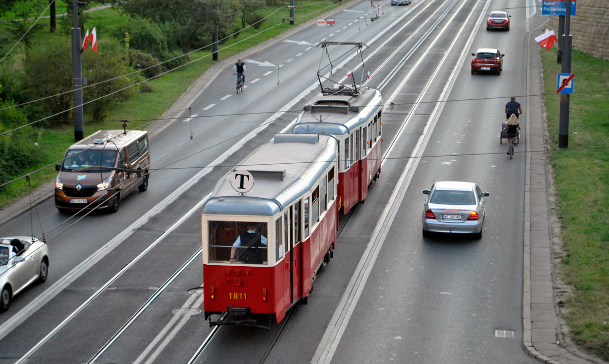 Варшава, Konstal 4ND1 № 1811