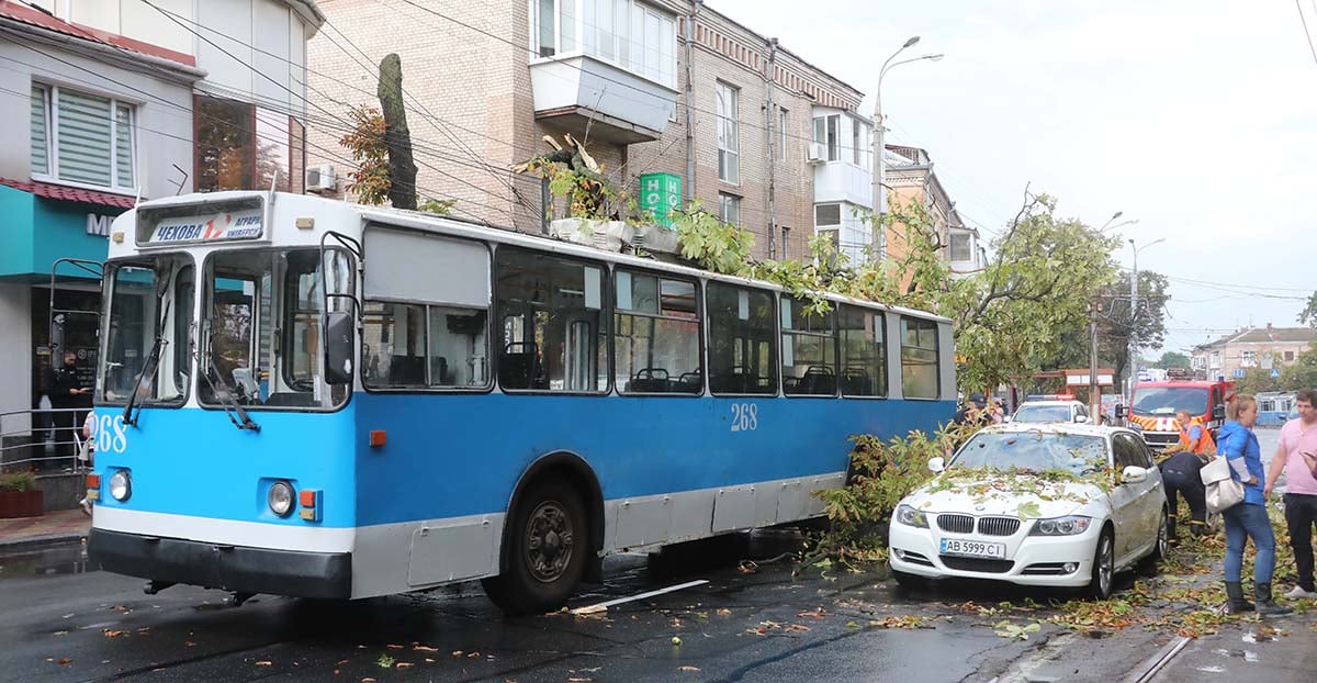 Винница, ЗиУ-682В-012 [В0А] № 268; Винница — Транспортные происшествия