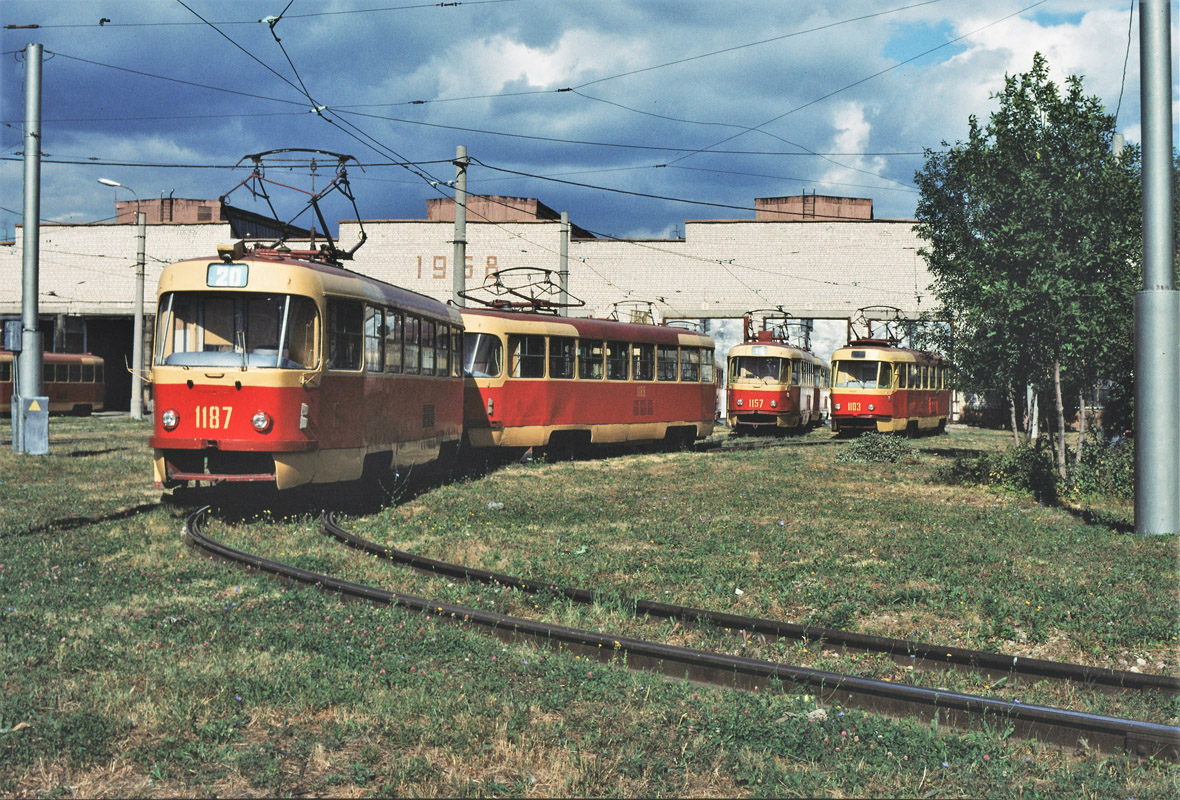 Самара, Tatra T3SU № 1187; Самара — Исторические фотографии — Трамвай и Троллейбус (1992-2000)