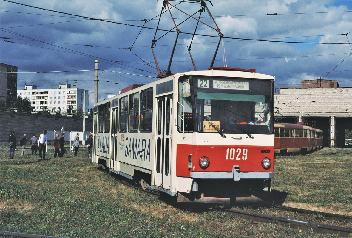 Самара, Tatra T6B5SU № 1029; Самара — Исторические фотографии — Трамвай и Троллейбус (1992-2000)