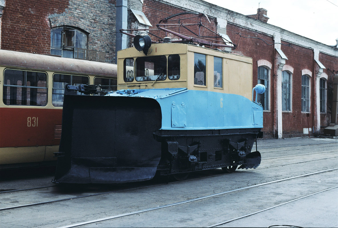 Самара, ГЭТ № СН-06; Самара — Городское трамвайное депо; Самара — Исторические фотографии — Трамвай и Троллейбус (1992-2000)