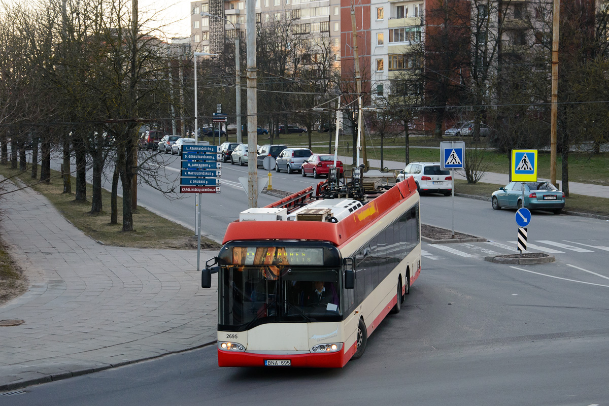 Vilnius, Solaris Trollino II 15 AC Nr. 2695